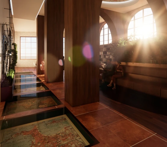 Wayfinder Archive interior